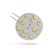 Żarówka LED G4 12V 2W 12 LED WW 30mm WOJ+13782 SPECTRUM LED
