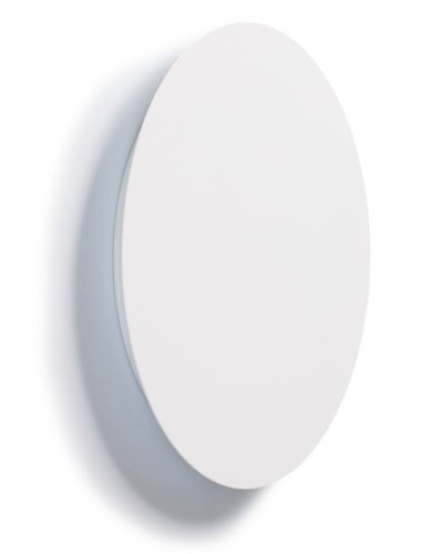 Lampa ścienna Kinkiet Industrialny Loft RING LED M WHITE 7638 NOWODVORSKI Lighting 9W okrąg koło 25cm metalowa nowoczesna oprawa oświetleniowa dekoracyjna metal zachód słońca pojedynczy biała Inspiracje Premium