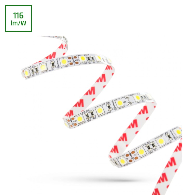 Taśma LED Pasek 30W 5050 60LED WW 3 lata 1m (rolka 5m) - bez osłony WOJ+14020 SPECTRUM LED