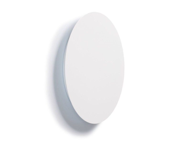 Lampa ścienna Kinkiet Industrialny Loft RING LED L WHITE 7640 NOWODVORSKI Lighting 12W okrąg koło 35cm metalowa nowoczesna oprawa oświetleniowa dekoracyjna metal zachód słońca pojedynczy biała Inspiracje Premium