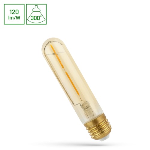 LED T30 Żarówka E-27 E27 230V 2W COG WW RETROSHINE WOJ+14080 SPECTRUM LED