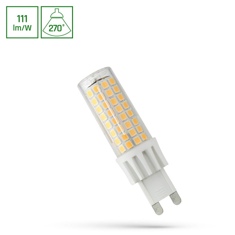 Żarówka LED G9 230V 7W NW SMD WOJ+14164 SPECTRUM LED
