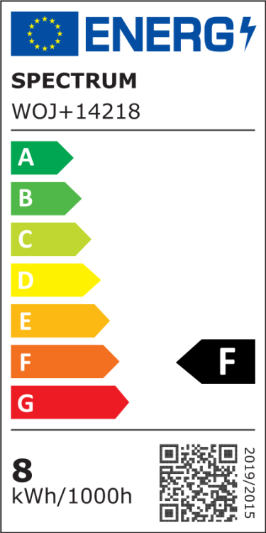 Żarówka LED kulka E-27 E27 230V 8W WW WOJ+14218 SPECTRUM LED