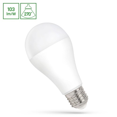 Żarówka LED GLS E-27 E27 230V 15W NW WOJ+14262 SPECTRUM LED