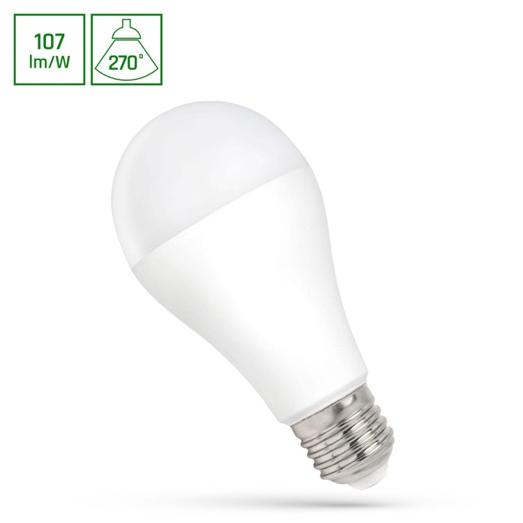 Żarówka LED GLS E-27 E27 230V 15W CW WOJ+14263 SPECTRUM LED