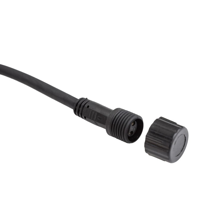GIRLANDA 250V IP44 9550mm 10xE27 Czarny łączona WOJ+14342 SPECTRUM LED