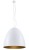 Lampa sufitowa wisząca Industrialna Loft EGG WHITE L GOLD 9023 NOWODVORSKI Lighting E27 x5 55cm oświetleniowa żyrandol nowoczesna do Kuchni Jadalni nad stół blat wyspę biało-złota zwis Inspiracje Premium