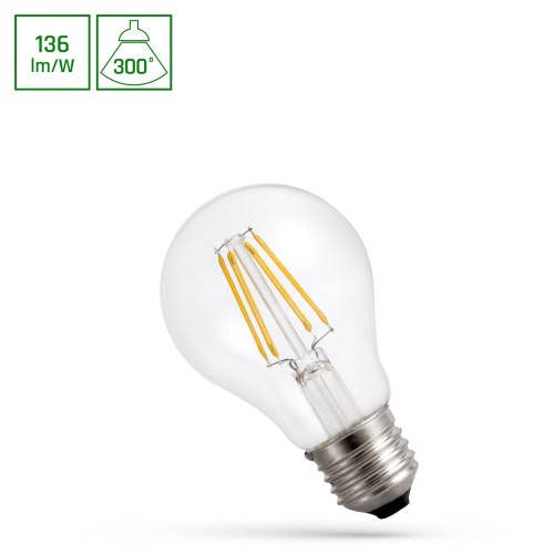 Żarówka LED GLS E-27 E27 230V 11W COG WW CLEAR WOJ+14363 SPECTRUM LED