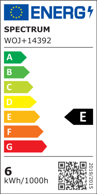 Żarówka LED świecowa świeczka E-14 E14 230V 6W COG WW MILKY WOJ+14392 SPECTRUM LED