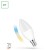 Żarówka LED świecowa świeczka 5W E-14 E14 230V CCT+DIM Wi-Fi SMART WOJ+14413 SPECTRUM LED