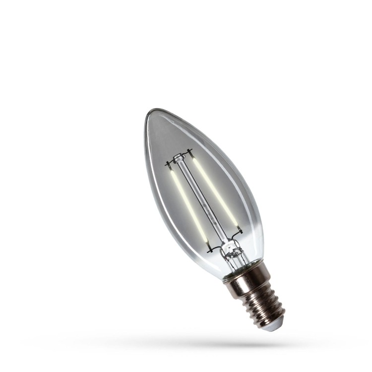 Żarówka LED świecowa świeczka E-14 E14 230V 2.5W COG NW MODERNSHINE WOJ+14467 SPECTRUM LED