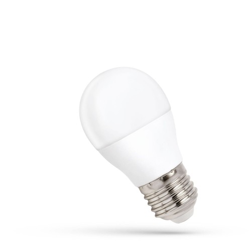 Żarówka LED kulka E-27 E27 230V 8W NW WOJ+14472_8W SPECTRUM LED