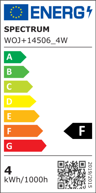 Żarówka LED świecowa świeczka E-14 E14 230V 4W NW WOJ+14506_4W SPECTRUM LED