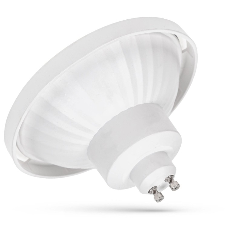 Żarówka LED AR111 GU10 SMD 230V 10W Biały 30st CCT+DIM Wi-Fi/BT SMART WOJ+14512 SPECTRUM LED
