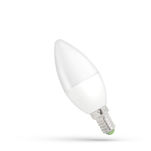 Żarówka LED świecowa świeczka E-14 E14 230V 4W WW WOJ+14531 SPECTRUM LED