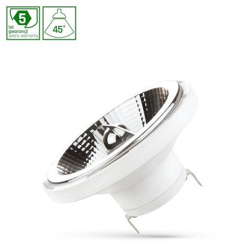 Żarówka LED AR111 G53 12V 14W SMD 45ST NW Biały 5 Lat Gwarancji WOJ+14557_14W SPECTRUM LED