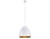 Lampa sufitowa wisząca Industrialna Loft EGG WHITE M GOLD 9021 NOWODVORSKI Lighting E27 x1 38cm oświetleniowa żyrandol nowoczesna do Kuchni Jadalni nad stół blat wyspę biało-złota zwis Inspiracje Premium