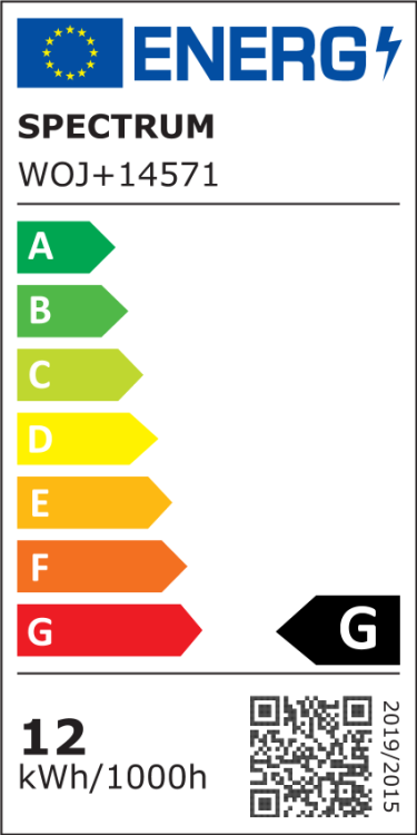 Żarówka LED AR111 GU10 230V 12W COB 15ST NW Czarny 5 Lat Gwarancji WOJ+14571 SPECTRUM LED
