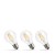 Żarówka LED GLS E-27 E27 230V 7W COG WW CLEAR 3-Pack WOJ+14599_3PACK SPECTRUM LED