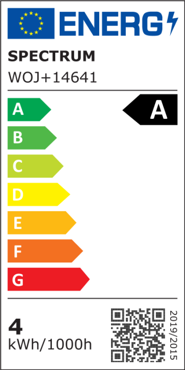 Żarówka LED GLS E-27 E27 230V 3,8W COG A-CLASS CW CLEAR 5 Lat Gwarancji WOJ+14641 SPECTRUM LED