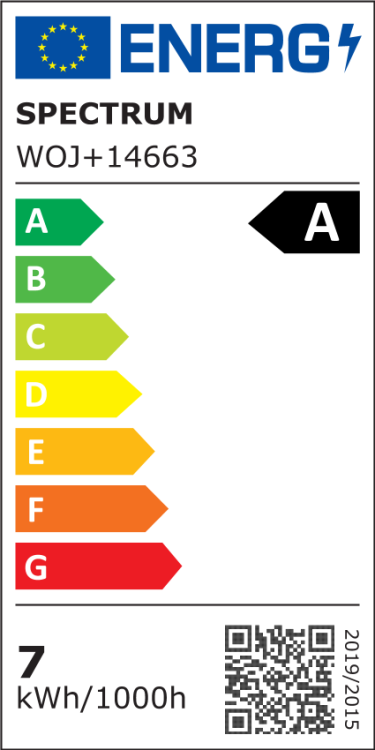 Żarówka LED GLS E-27 E27 230V 6.8W COG A-CLASS WW CLEAR 5 Lat Gwarancji WOJ+14663 SPECTRUM LED