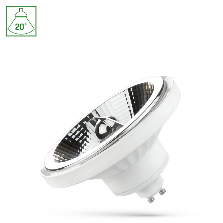 Żarówka LED AR111 GU10 230V 10W SMD 20ST NW DIMMABLE Biały WOJ+14684 SPECTRUM LED