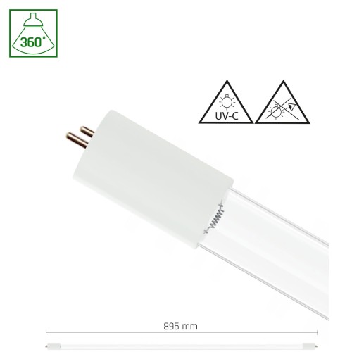 m Świetlówka 30W TUV UVC WOJ+61234 SPECTRUM LED