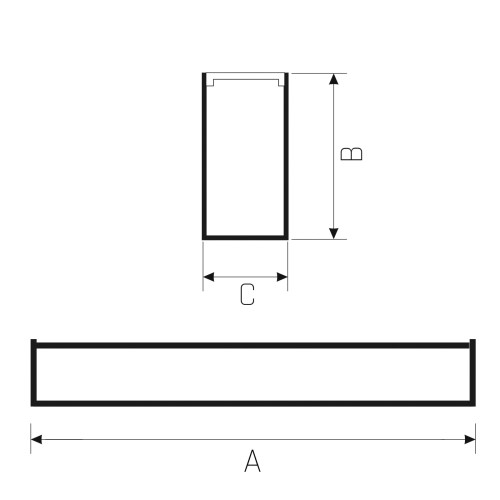 ALLDAY ASYMMETRIC 830 80W 230V 170cm 110st White WOJP03417 SPECTRUM LED