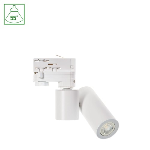 Lampa szynowa Reflektor szynowy MDR TRAGO MINI 830 4W 230V 55ST MR11 WHITE WOJP06229 SPECTRUM LED szynoprzewodu