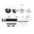 ALLDAY INSPIRE ONE DARK LIGHT 80st Biały 840 46W 230V 1680mm Biały WOJP06389 SPECTRUM LED