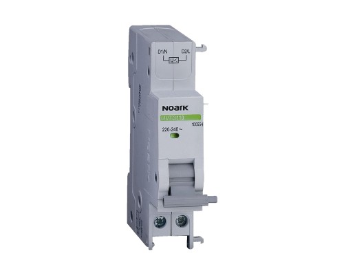 Wyzwawalcz podnapięciowy, 220-240 V AC, 1 NC normalnie zamknięty styk pomocniczy UVT3101 220-240V AC 100552 Noark
