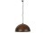 Lampa sufitowa wisząca Industrialna Loft HEMISPHERE RUST I L 6368 NOWODVORSKI Lighting E27 x1 50cm oświetleniowa żyrandol nowoczesna metal rustykalna do Kuchni Jadalni nad stół blat wyspę rdzawa zwis Inspiracje Premium