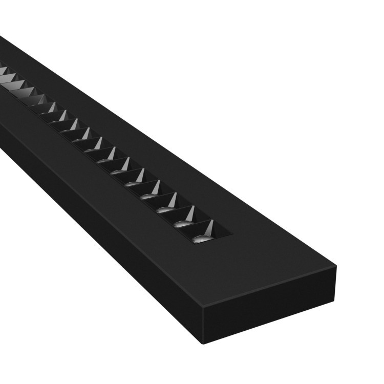 Lampa Oprawa sufitowa biurowa WLD PLANK 20W/30W/40W CCT 230V 40° IP20 1195X100X25 WLD+20010 WOJNAROWSKI Lighting Czarny Czarna natynkowa lub zwieszana