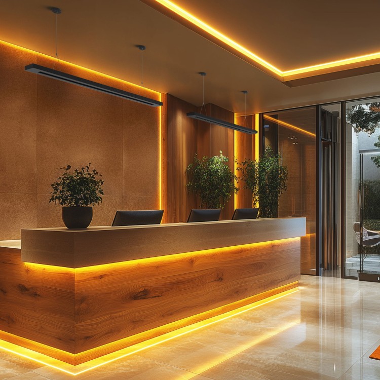 Lampa Oprawa sufitowa biurowa WLD PLANK 20W/30W/40W CCT 230V 40° IP20 1195X100X25 WLD+20010 WOJNAROWSKI Lighting Czarny Czarna natynkowa lub zwieszana