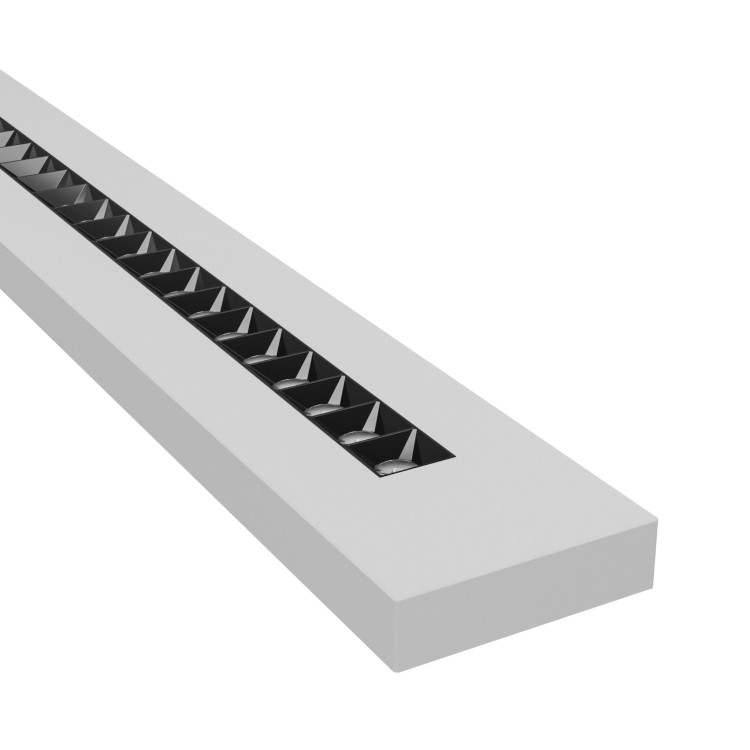 Lampa Oprawa sufitowa biurowa WLD PLANK 20W/30W/40W CCT 230V 40° IP20 1195X100X25 WLD+20009 WOJNAROWSKI Lighting Biały Biała natynkowa lub zwieszana