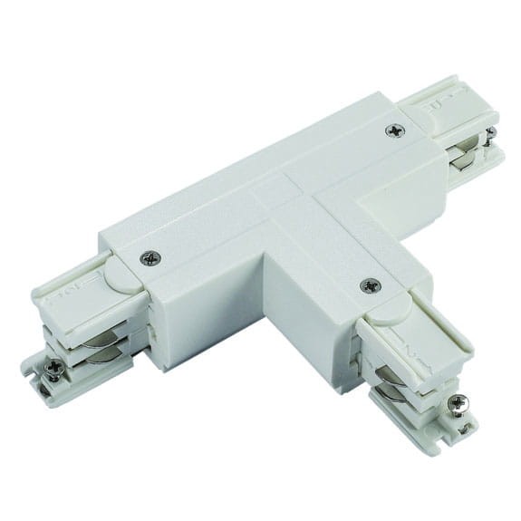 SPS Łącznik T Prawy, Biały WOJ+03058 SPECTRUM LED