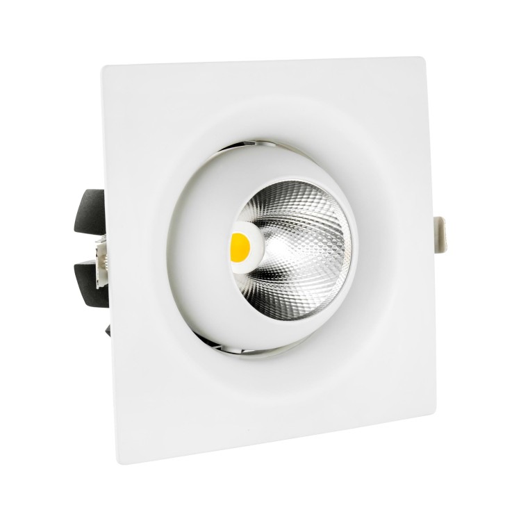Oprawa sufitowa downlight CEL MIRYDA SQUARE 830 19W 230V 40st White WOJP02913 SPECTRUM LED oczko