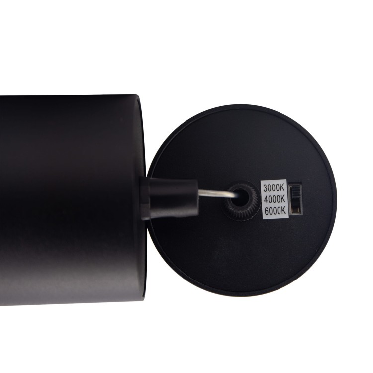 HANGIT MULTIWAY M 11W CCT 230V 30° IP20 74X300BAZA 75X100 Czarny,Regulowana WYSOKOŚĆ, 5 LAT WLD+20007 WOJNAROWSKI Lighting
