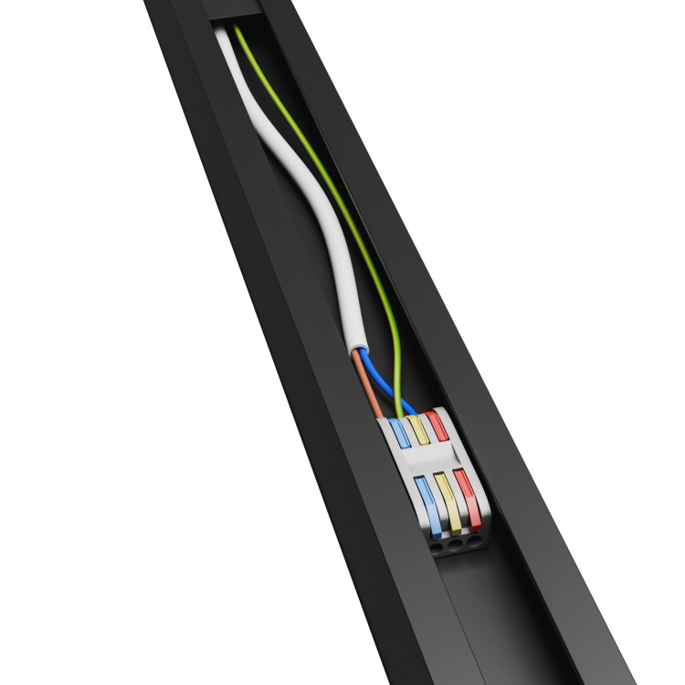 ALLDAY BASIC 50W CCT 230V IP20 1503x42x37mm Czarny 5 Lat Gwarancji SLI047303CCT_PW SPECTRUM LED