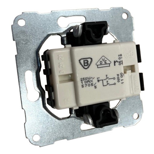 Mechanizm Łącznika Dwuklawiszowego Świecznikowego 11000602 Hager POLO OPTIMA