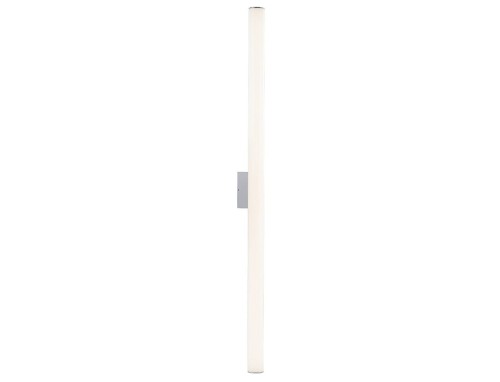 Lampa ścienna Kinkiet Łazienkowy Industrialny Loft ICE TUBE LED M A WHITE 8120 NOWODVORSKI Lighting do łazienki 90cm 18W Loft nowoczesna oprawa oświetleniowa tuba Inspiracje Premium biały