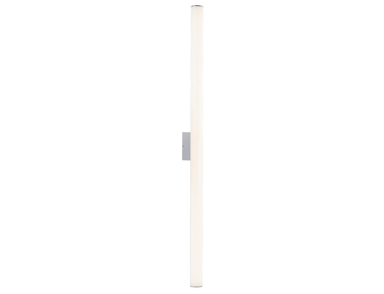 Lampa ścienna Kinkiet Łazienkowy Industrialny Loft ICE TUBE LED M A WHITE 8120 NOWODVORSKI Lighting do łazienki 90cm 18W Loft nowoczesna oprawa oświetleniowa tuba Inspiracje Premium biały