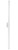 Lampa ścienna Kinkiet Łazienkowy Industrialny Loft ICE TUBE LED M A WHITE 8120 NOWODVORSKI Lighting do łazienki 90cm 18W Loft nowoczesna oprawa oświetleniowa tuba Inspiracje Premium biały