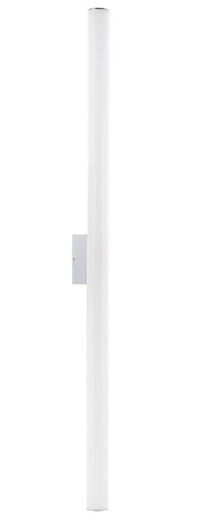 Lampa ścienna Kinkiet Łazienkowy Industrialny Loft ICE TUBE LED M A WHITE 8120 NOWODVORSKI Lighting do łazienki 90cm 18W Loft nowoczesna oprawa oświetleniowa tuba Inspiracje Premium biały