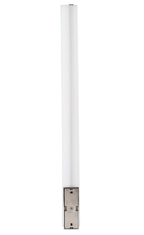 Lampa ścienna Kinkiet Łazienkowy Industrialny Loft ICE TUBE LED M B WHITE 8122 NOWODVORSKI Lighting do łazienki 50cm 8W Loft nowoczesna oprawa oświetleniowa tuba Inspiracje Premium biały