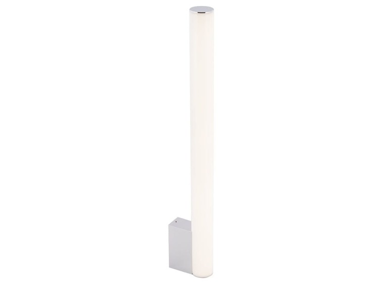 Lampa ścienna Kinkiet Łazienkowy Industrialny Loft ICE TUBE LED M B WHITE 8122 NOWODVORSKI Lighting do łazienki 50cm 8W Loft nowoczesna oprawa oświetleniowa tuba Inspiracje Premium biały
