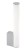 Lampa ścienna Kinkiet Łazienkowy Industrialny Loft ICE TUBE LED S B WHITE 8121 NOWODVORSKI Lighting do łazienki 30cm 5W Loft nowoczesna oprawa oświetleniowa tuba Inspiracje Premium biały