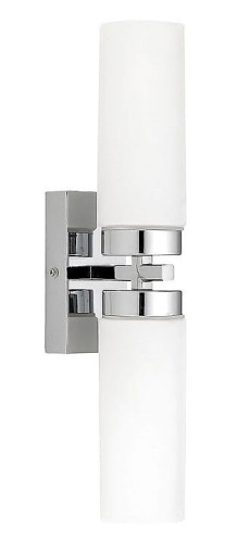 Lampa ścienna Kinkiet Łazienkowy Industrialny Loft CELTIC II chrom 3347 NOWODVORSKI Lighting do łazienki E14 x2 36cm nowoczesna oprawa oświetleniowa Inspiracje podwójny dwustronny Premium