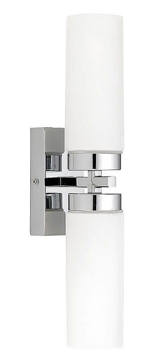 Lampa ścienna Kinkiet Łazienkowy Industrialny Loft CELTIC II chrom 3347 NOWODVORSKI Lighting do łazienki E14 x2 36cm nowoczesna oprawa oświetleniowa Inspiracje podwójny dwustronny Premium