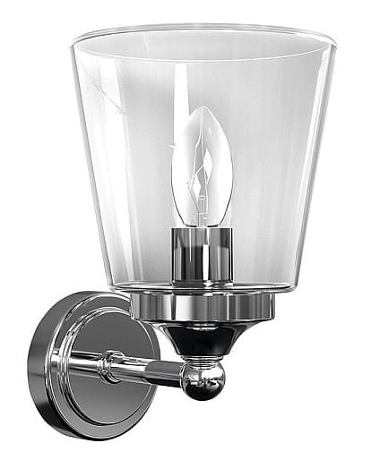 Lampa ścienna Kinkiet Łazienkowy Industrialny Loft BALI chrom 9353 NOWODVORSKI Lighting do łazienki E14 25cm nowoczesna oprawa oświetleniowa Inspiracje pojedynczy jednostronny Premium